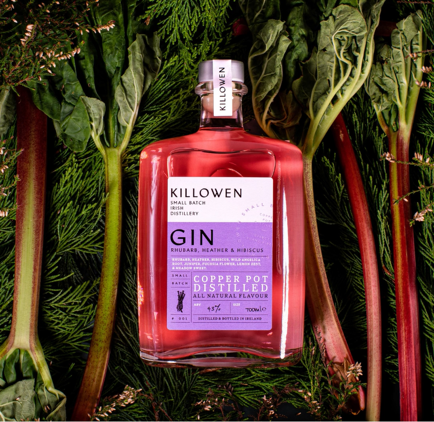 Killowen - Gin Rhubarbe, Bruyère & Hibiscus