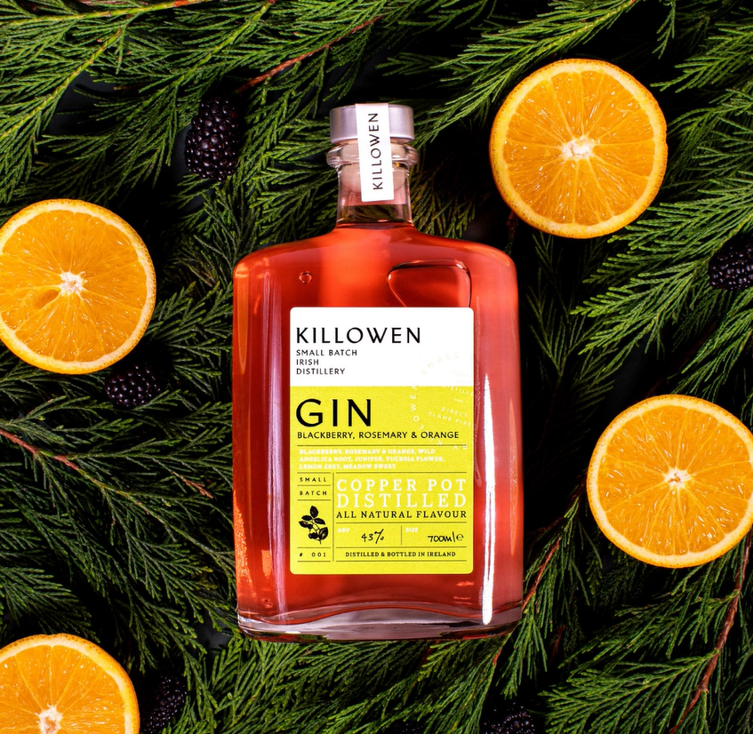 Killowen - Gin aux mûres, romarin et orange