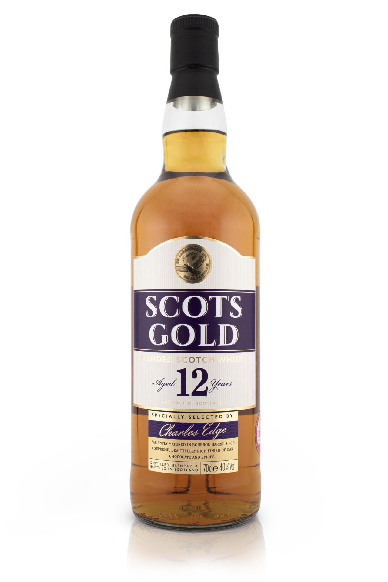 Charles Edge - Scots Gold 12 ans - Blended scotch whisky
