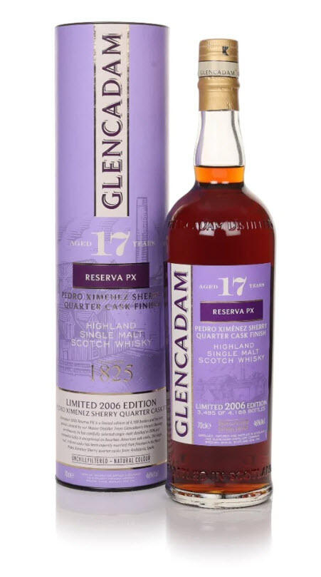 Glencadam 17 ans - 2006 PX Sherry Quarter Cask