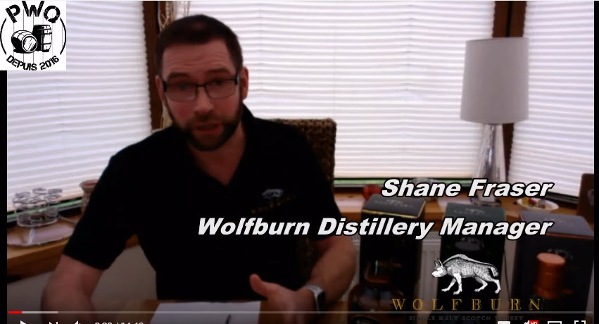 Entrevue vidéo avec le Wolfburn Distillery Manager : Shane Fraser.